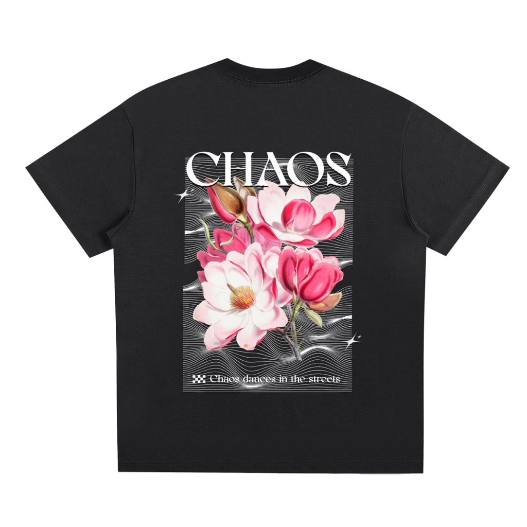 Chaos Pink Floral Graphic